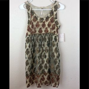 Free People Champagne dress